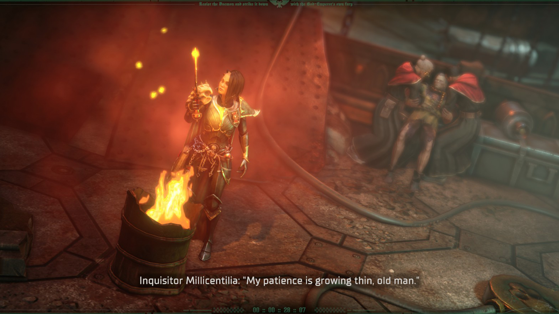 Типичное утро в Мариспортуме.
Источник: видеоигра Warhammer 40,000: Dark Heresy