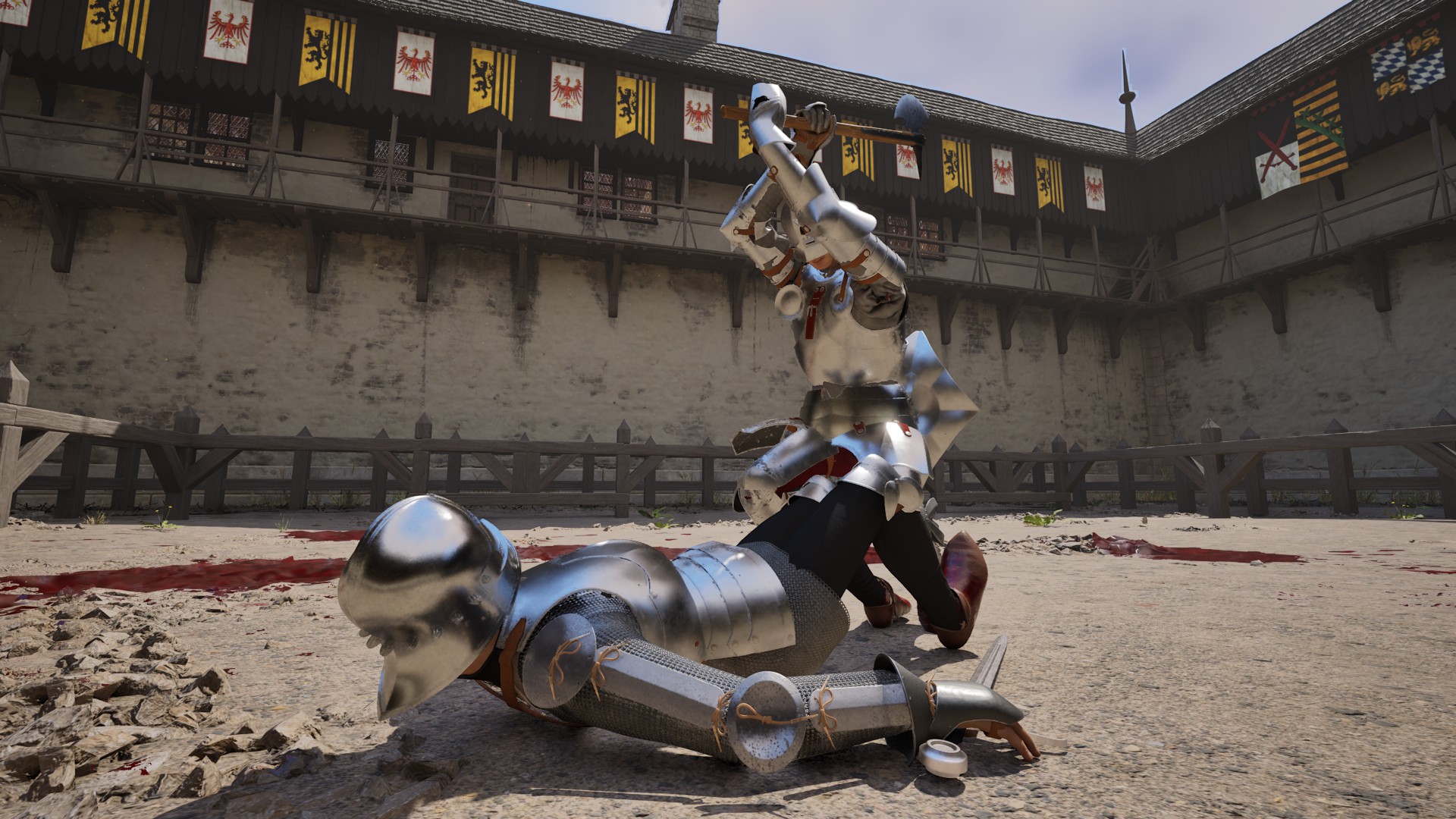 А говорили, что упавшего не бьют…

Источник: видеоигра Half Sword