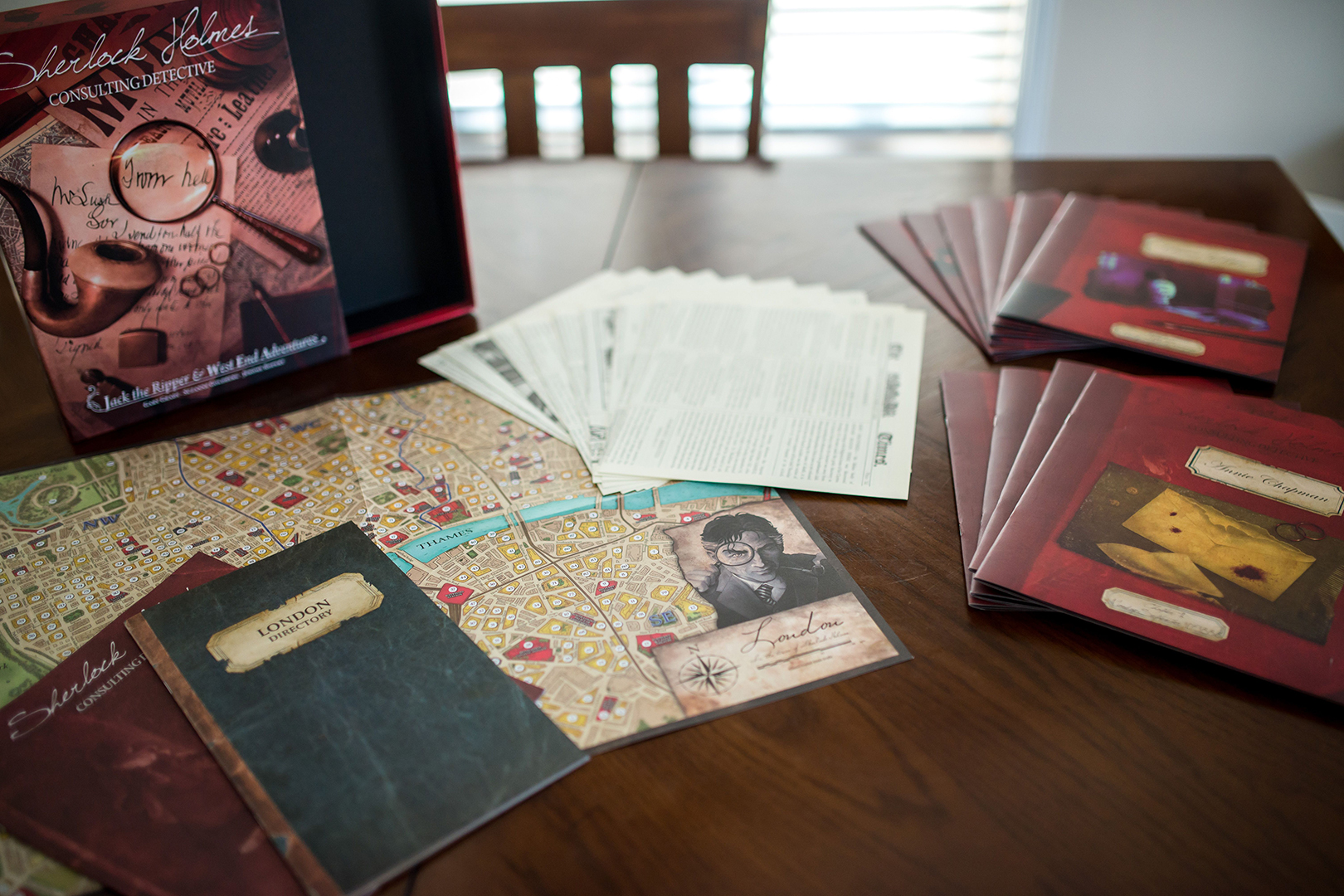 Sherlock Holmes Consulting Detective: Jack the Ripper & West End Adventures
Источник: boardgamegeek