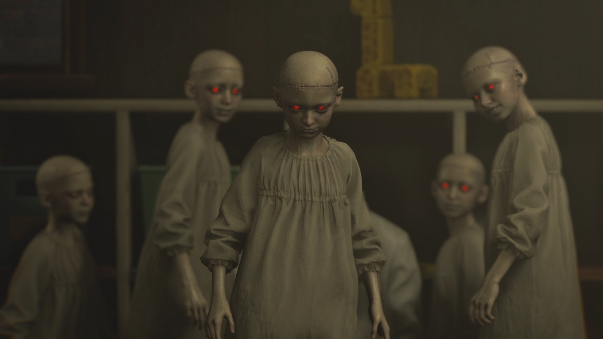 Зомби, монстры, гигантские пауки, стрёмные маленькие девочки — Requiem будто бы ведёт чек-лист триггеров под каждого игрока.
Источник: видеоигра Resident Evil Requiem