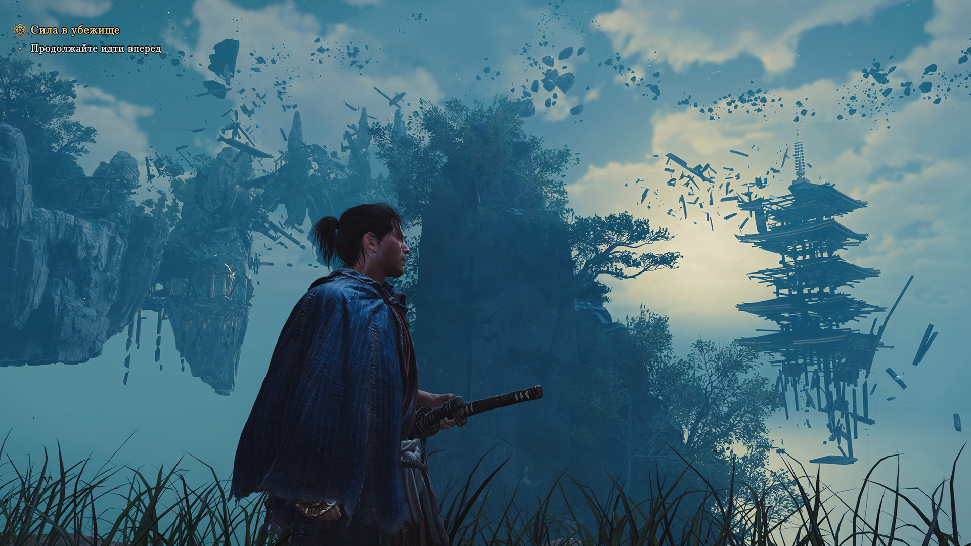 Таких пейзажей игре, конечно. очень не хватает.

Источник: видеоигра Onimusha: Way of the Sword
