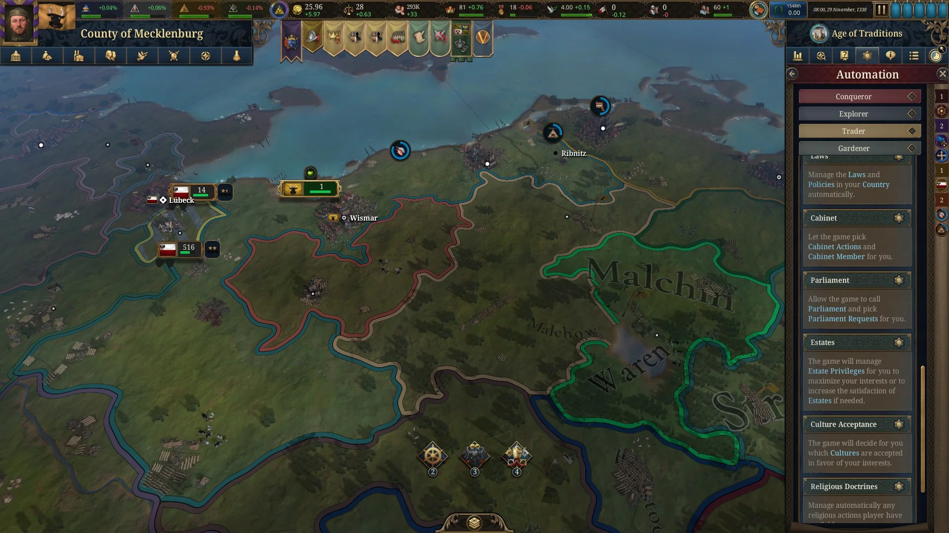 Превью Europa Universalis V. Пришел, увидел, проиграл - изображение 2 Превью Europa Universalis V. Пришел, увидел, проиграл - фото 2