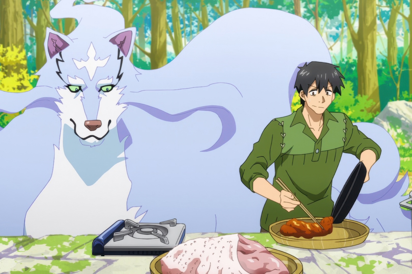 Каждое блюдо в аниме вдохновлено реальными японскими рецептами. Каждый из них можно повторить дома.
Источник: студия MAPPA