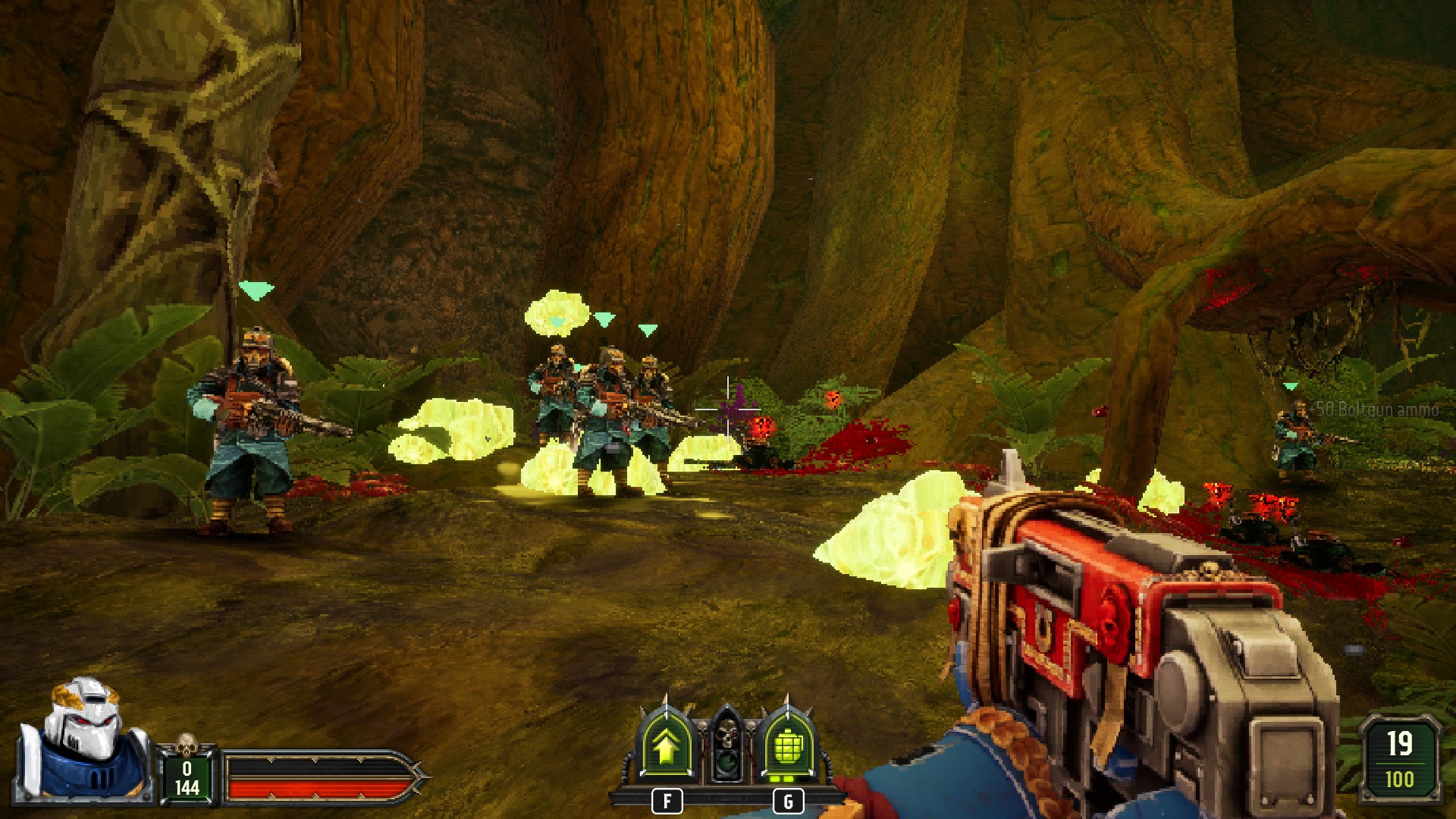 Мы обязательно выживем.
Источник: видеоигра Warhammer 40,000: Boltgun 2