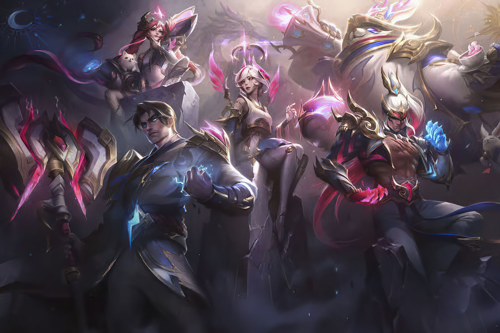 Сплеш-арт скинов по League of Legends.

Источник: Riot Games