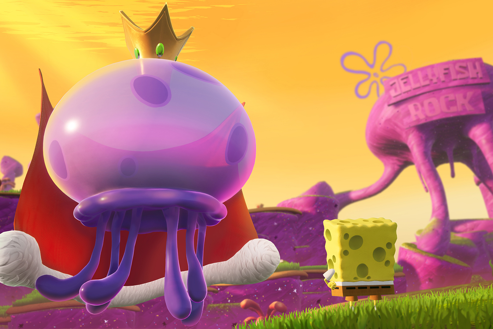 Каждому из героев досталась своя забавная сверхспособность. Боб создаёт полезные предметы из мыльных пузырей, Патрик умеет поднимать тяжести, а Сенди — умеет летать при помощи своего лассо.

Источник: видеоигра Battle for Bikini Bottom — Rehydrated