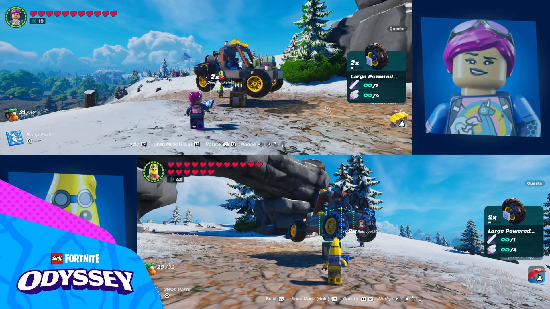 Разработчики LEGO Fortnite Odyssey анонсировали новое обновление - фото 2