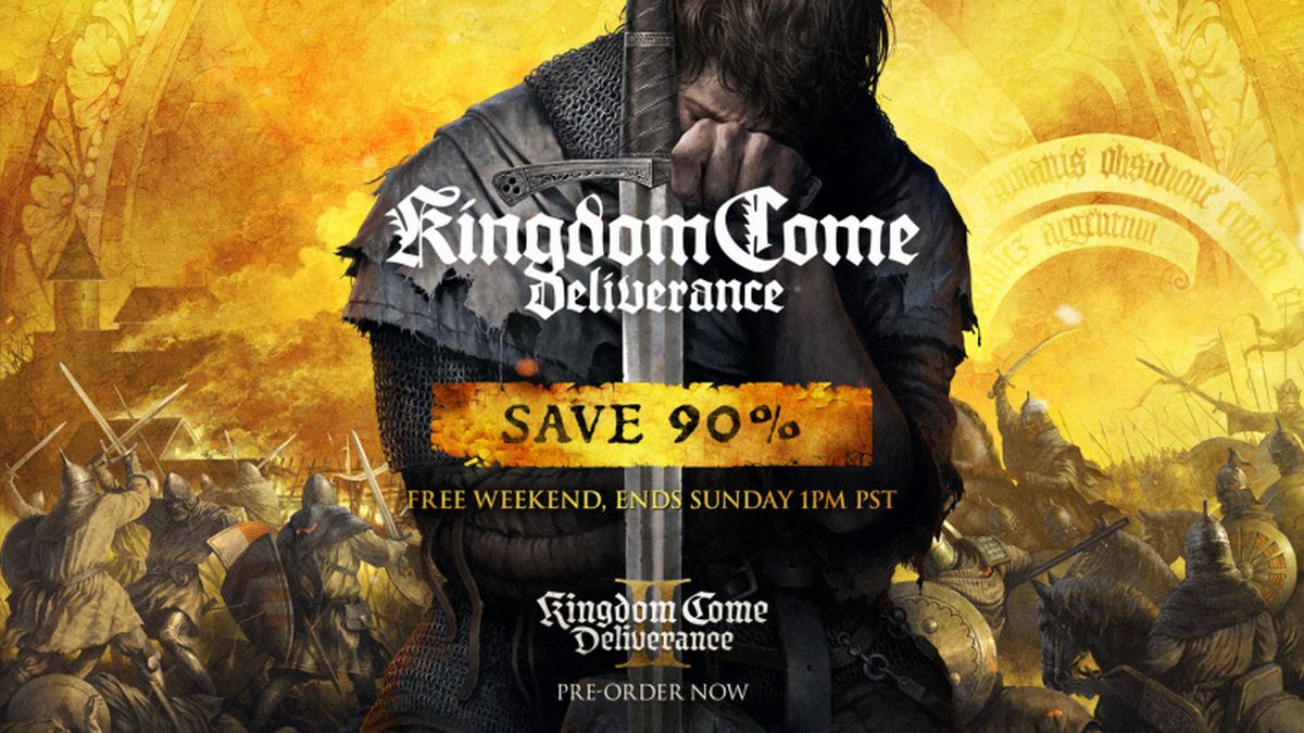 Kingdom Come: Deliverance стала временно бесплатной в Steam - изображение 1 Kingdom Come: Deliverance стала временно бесплатной в Steam - фото 1
