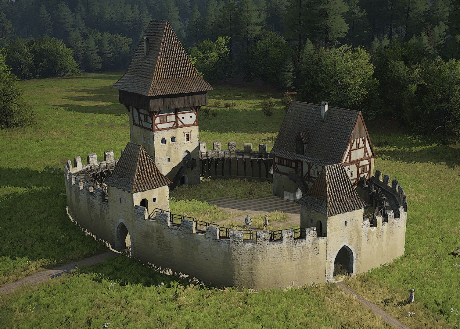 Автор Manor Lords начал работу над замками и осадами - фото 1