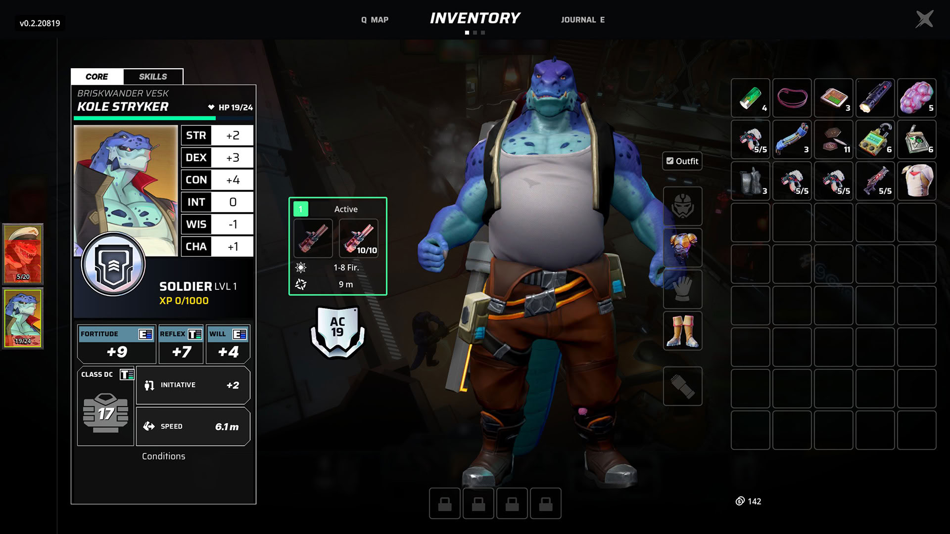 Знакомьтесь — Коул.
Источник: видеоигра Starfinder: Afterlight Demo