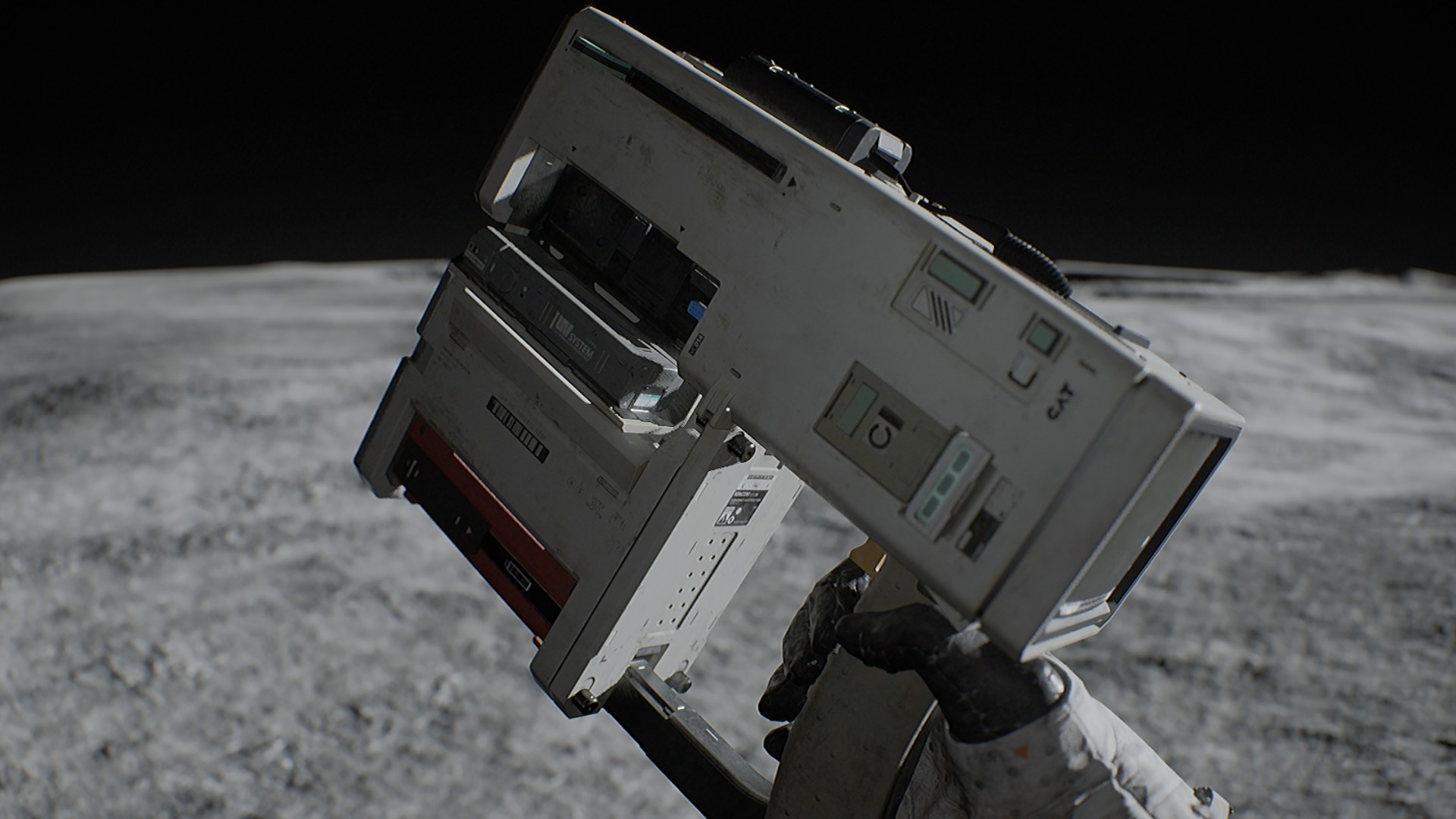 И ведь каждая кнопка функциональна!

Источник: видеоигра Routine