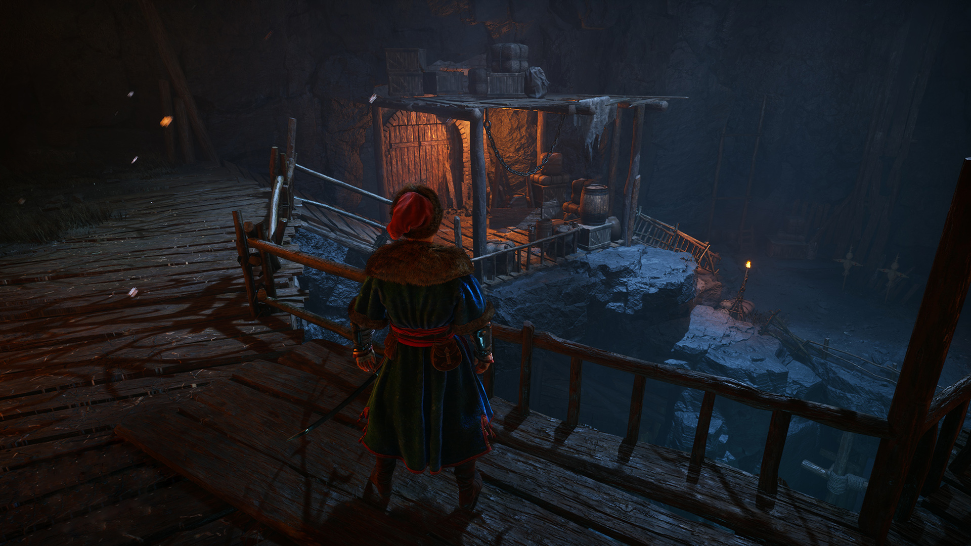 В глубинах шахты — эхо забытой правды.

Источник: видеоигра «Земский собор»