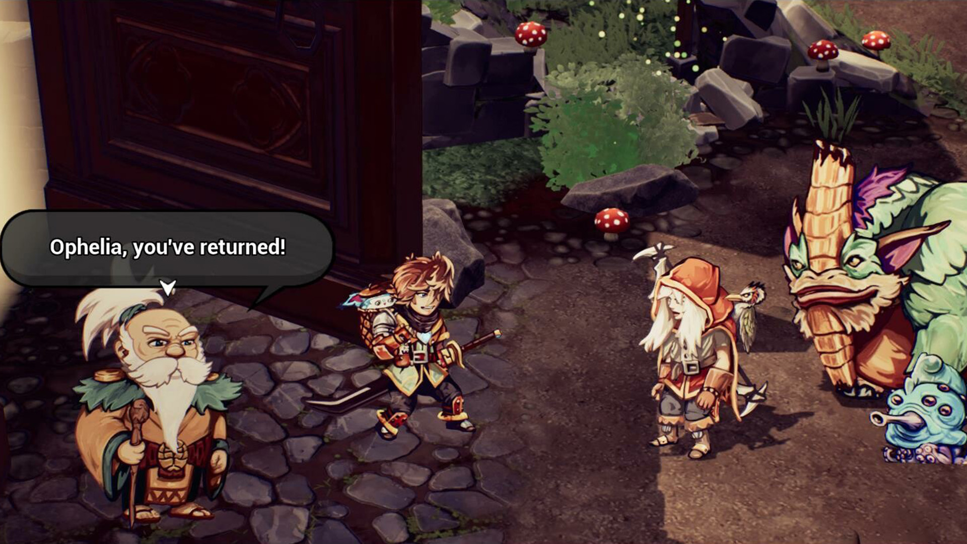 А вот и три главных героя.
Источник: видеоигра Wildkeepers Rising