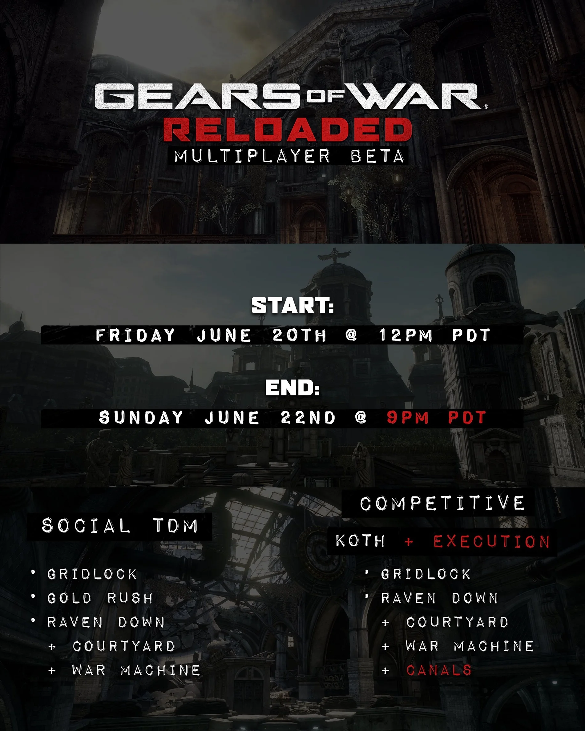  The Coalition продлевает бета-тестирование Gears of War: Reloaded — фанаты в восторге! 
