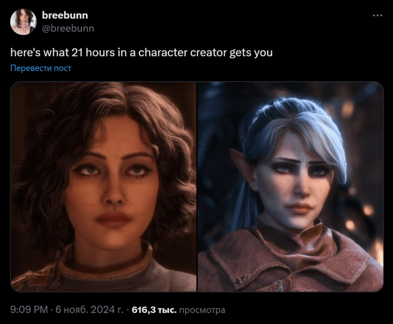 BioWare представила бесплатный редактор персонажей из Dragon Age: The Veilguard - изображение 2 BioWare представила бесплатный редактор персонажей из Dragon Age: The Veilguard - фото 2