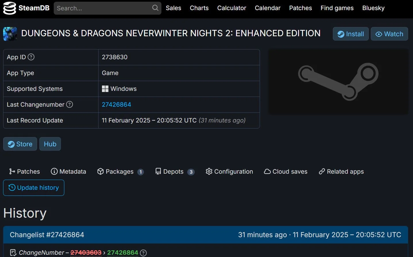 Neverwinter Nights 2: Enhanced Edition засветилась в базе данных Steam - изображение 1 Neverwinter Nights 2: Enhanced Edition засветилась в базе данных Steam - фото 1