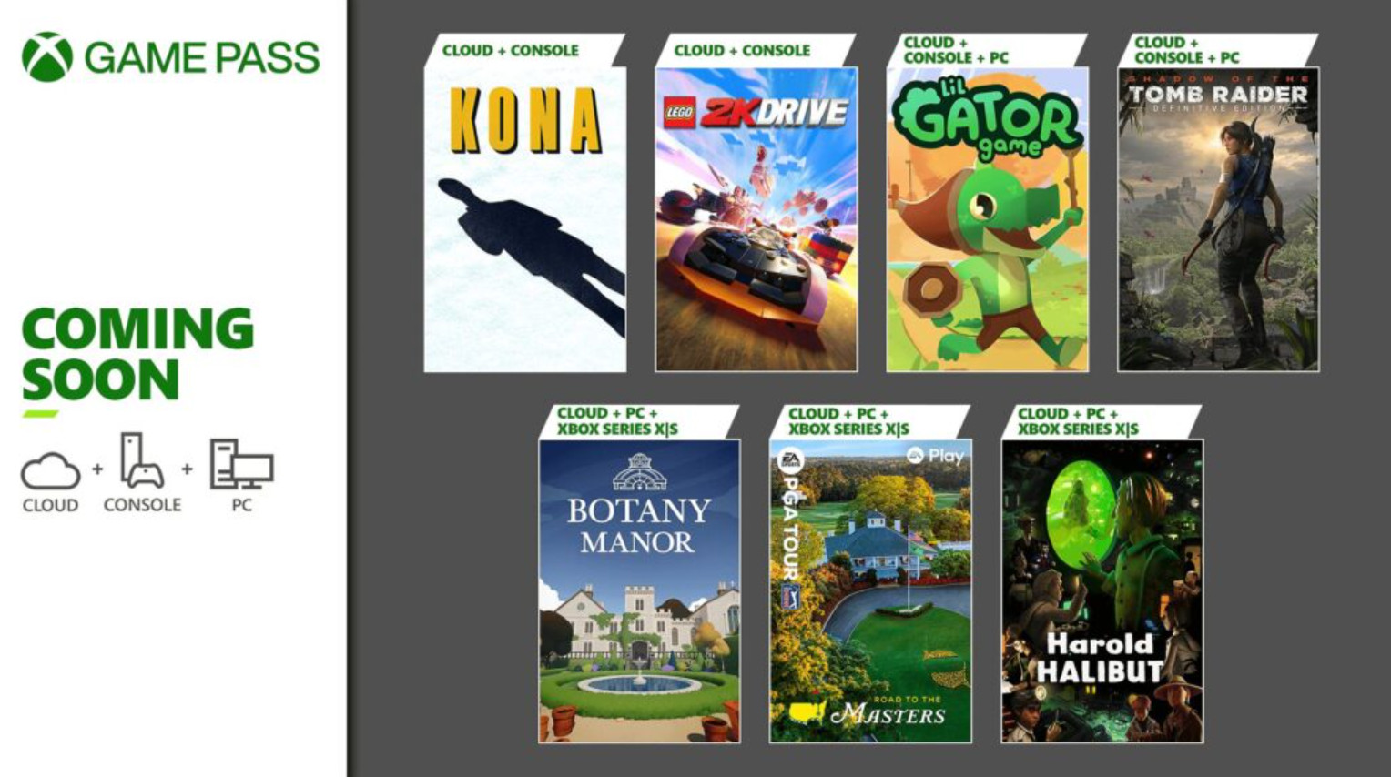 В подписке Game Pass появятся Shadow of the Tomb Raider и LEGO 2K Drive - изображение 1 В подписке Game Pass появятся Shadow of the Tomb Raider и LEGO 2K Drive - фото 1