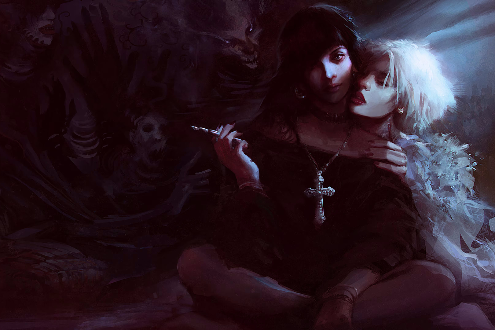 Vampire гораздо глубже поверхностных историй о вампирах и позволяет игрокам заглянуть внутрь себя.
Источник: Vampire: The Masquerade - Shadows of New York