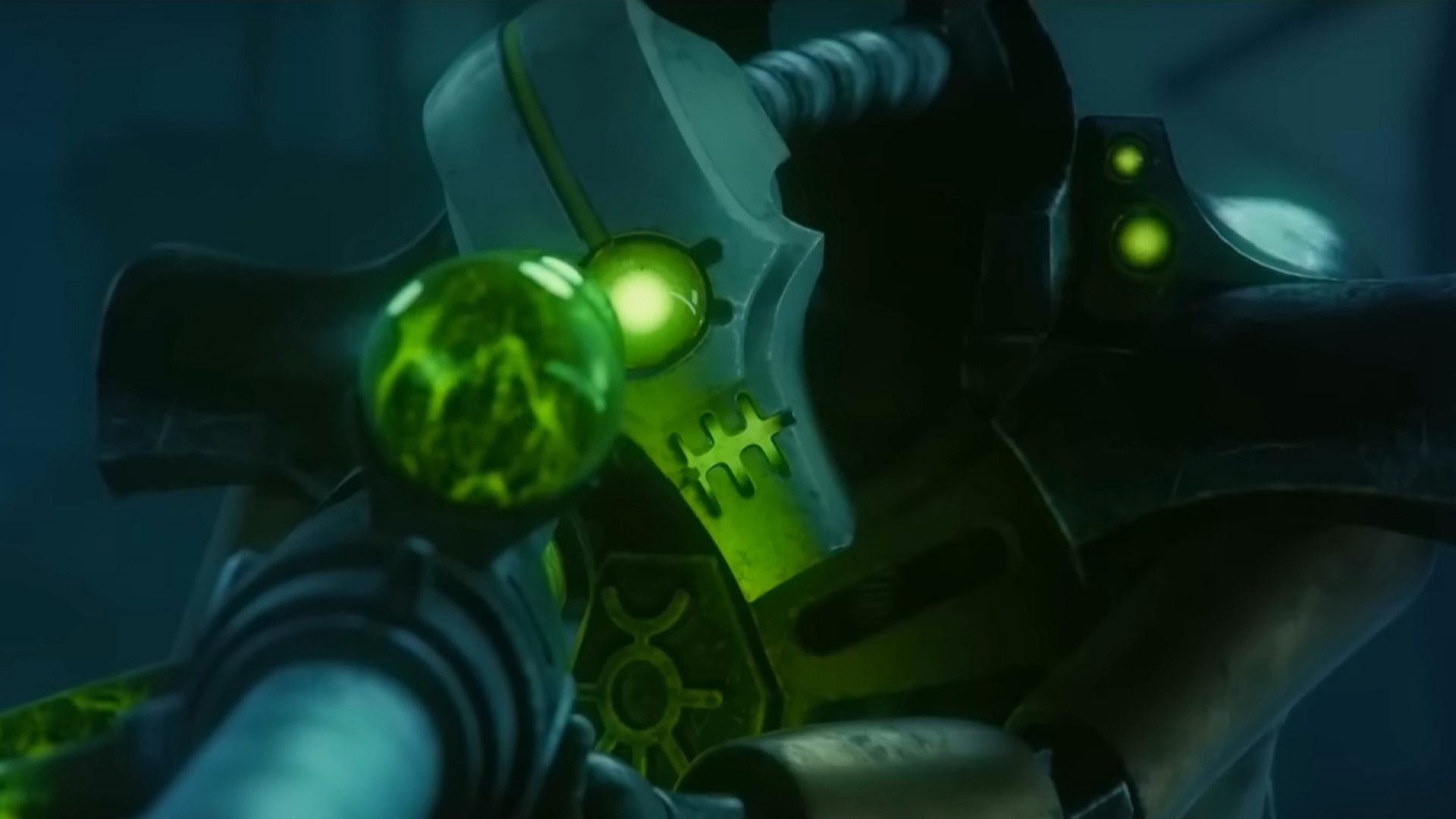 Смертоуказатель в многосерийном фильме Pariah: Nexus.

Источник: Games Workshop