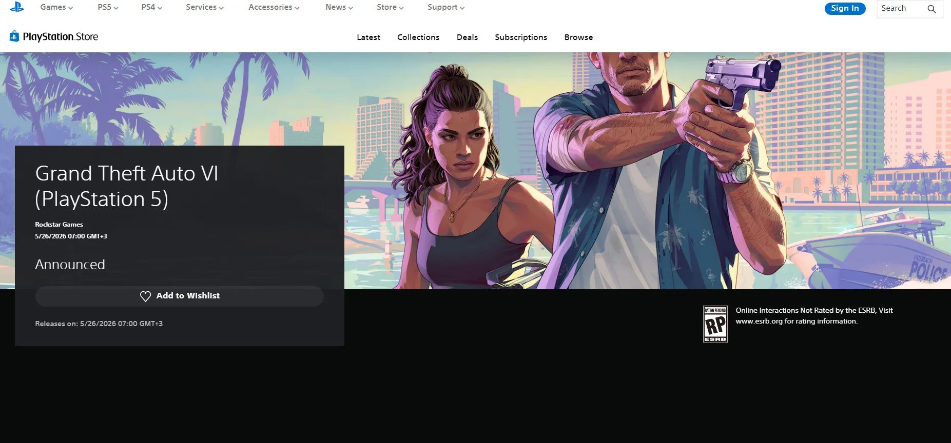 GTA 6 ВРЫВАЕТСЯ В PS STORE: ДАТА, ТРЕЙЛЕРЫ И ЧЕГО ЖДАТЬ ОТ РЕЛИЗА