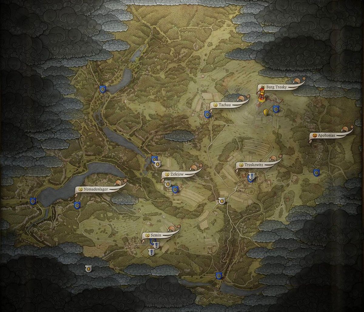 Журналисты показали карту ещё одной крупной локации Kingdom Come: Deliverence 2 - изображение 1 Журналисты показали карту ещё одной крупной локации Kingdom Come: Deliverence 2 - фото 1