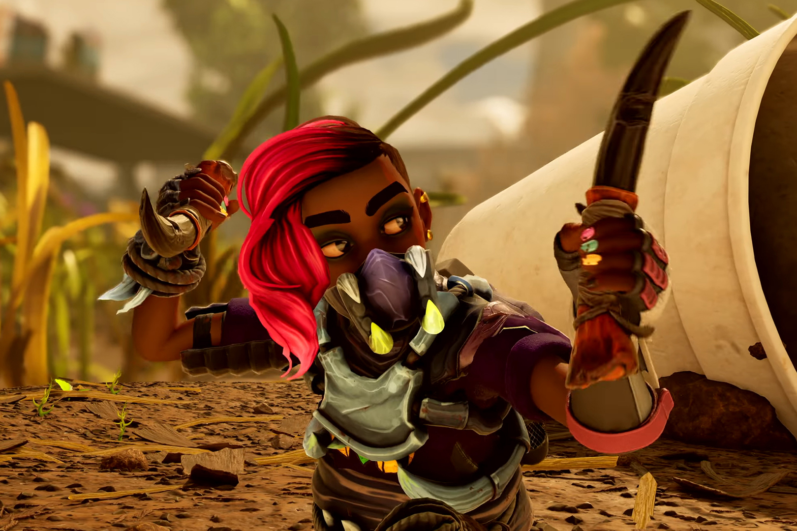 К опасностям готовы.
Источник: видеоигра Grounded