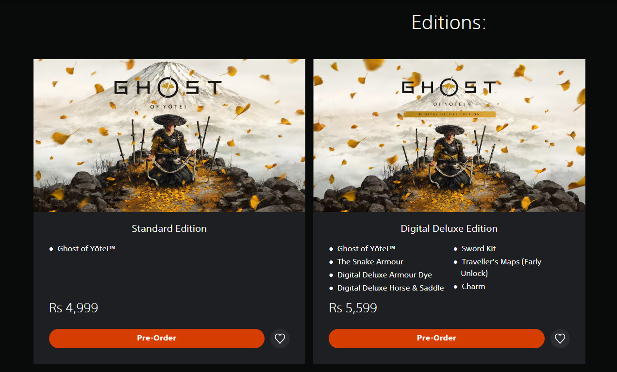 В PS Store стартовали предзаказы ролевого экшена Ghost of Yotei авторов Ghost of Tsushima - изображение 1 В PS Store стартовали предзаказы ролевого экшена Ghost of Yotei авторов Ghost of Tsushima - фото 1
