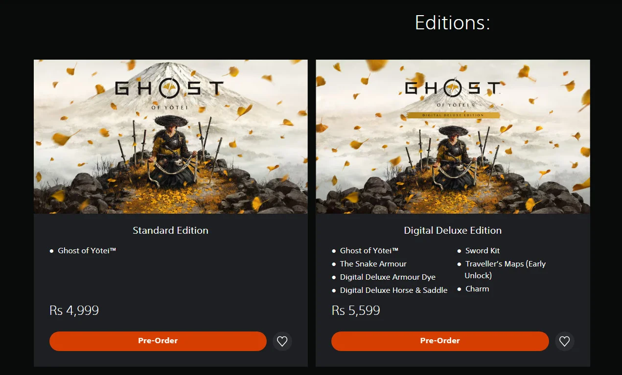 В PS Store стартовали предзаказы ролевого экшена Ghost of Yotei авторов Ghost of Tsushima - изображение 1 В PS Store стартовали предзаказы ролевого экшена Ghost of Yotei авторов Ghost of Tsushima - фото 1
