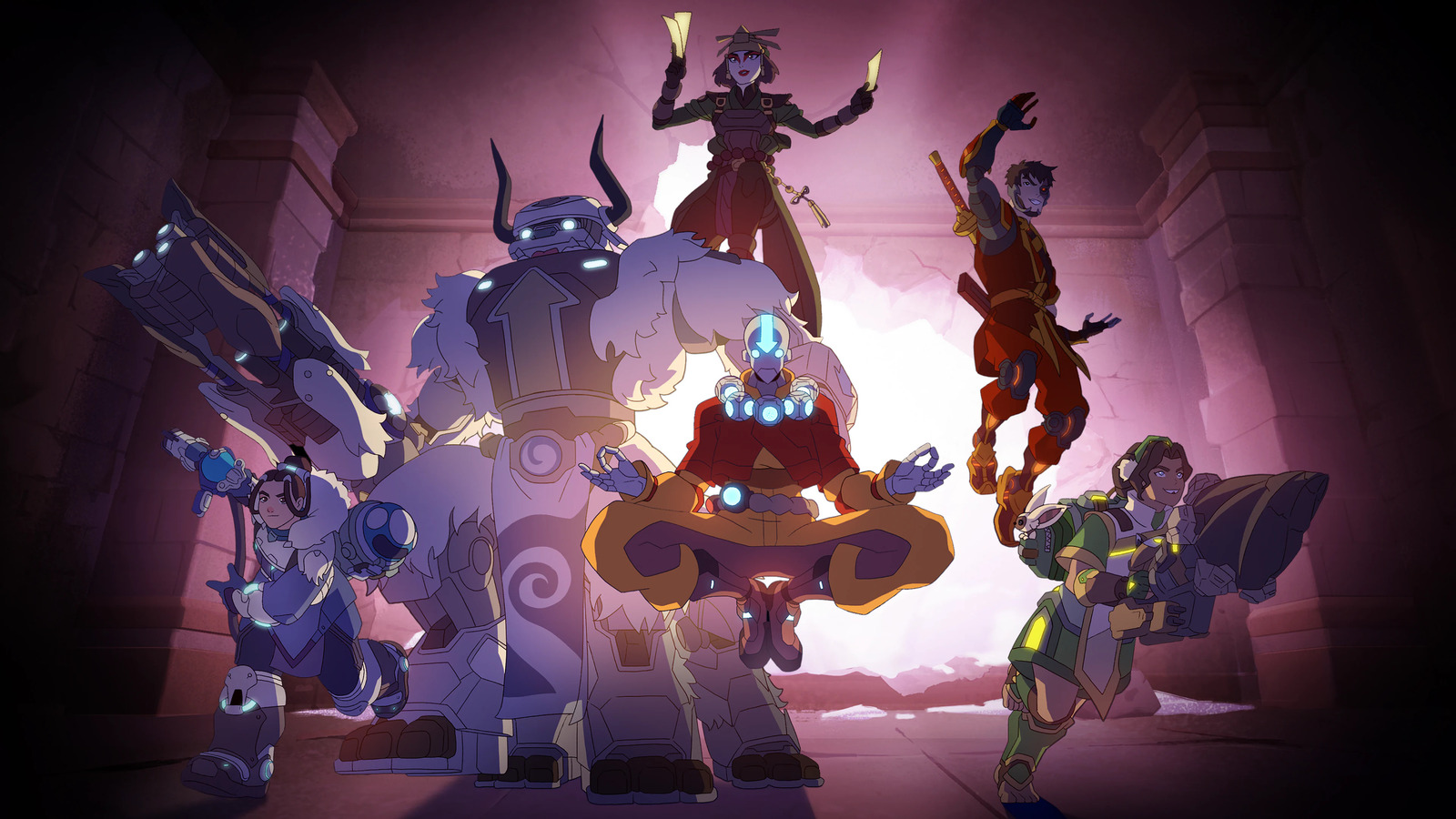 Overwatch 2 и «Аватар: Легенда об Аанге» встретились в ярком трейлере коллаборации - изображение 1 Overwatch 2 и «Аватар: Легенда об Аанге» встретились в ярком трейлере коллаборации - фото 1