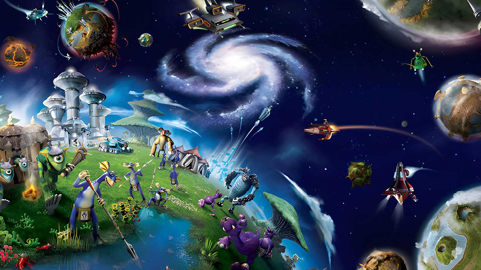 Источник: видеоигра Spore