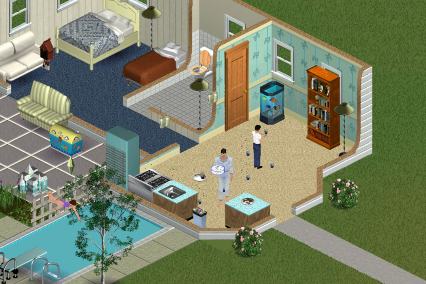 Источник: видеоигра The Sims 2000