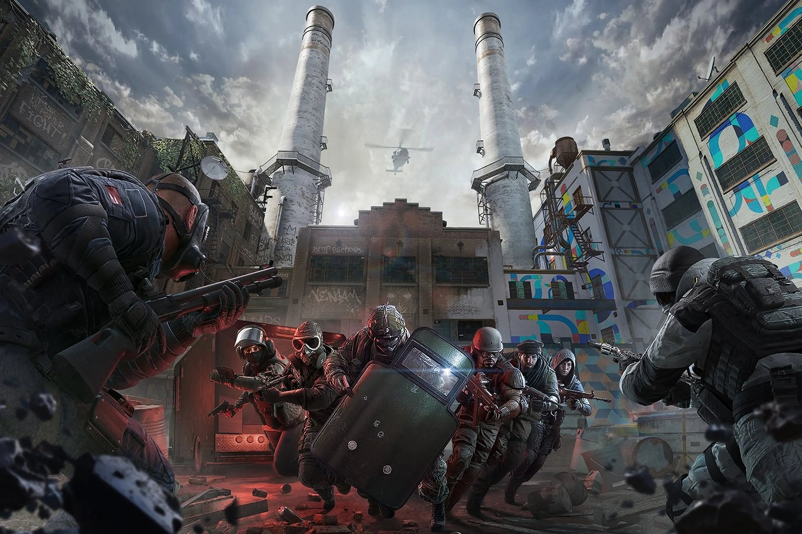 Rainbow Six начиналась как серия тактических экшенов, а сейчас превратилась в одну из крупнейших киберспортивных дисциплин — условно-бесплатную Rainbow Six Siege X

Источник: видеоигра Rainbow Six Siege X