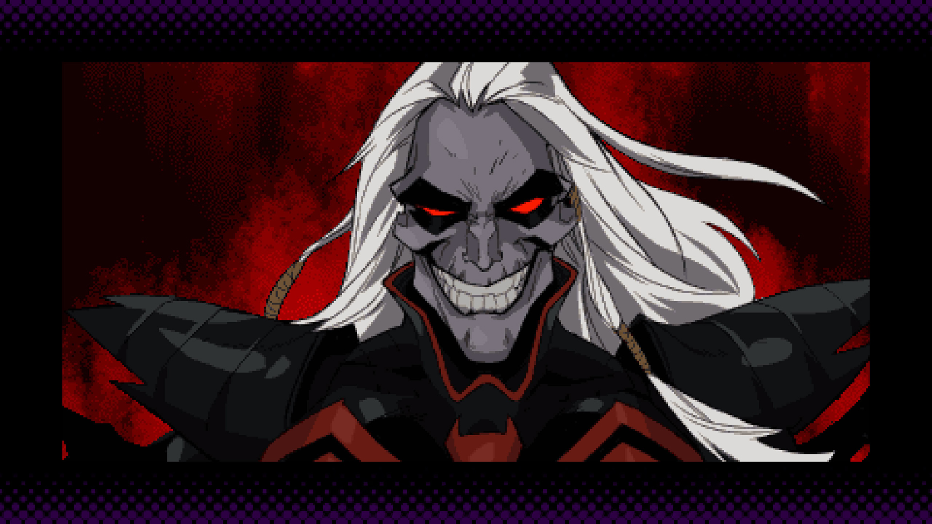 Улыбающихся злодеев в игре предостаточно — даже древний суперзлодей Налл может улыбаться нашим героям… хотя, может, у него просто нет губ.

Источник: видеоигра Marvel Cosmic Invasion