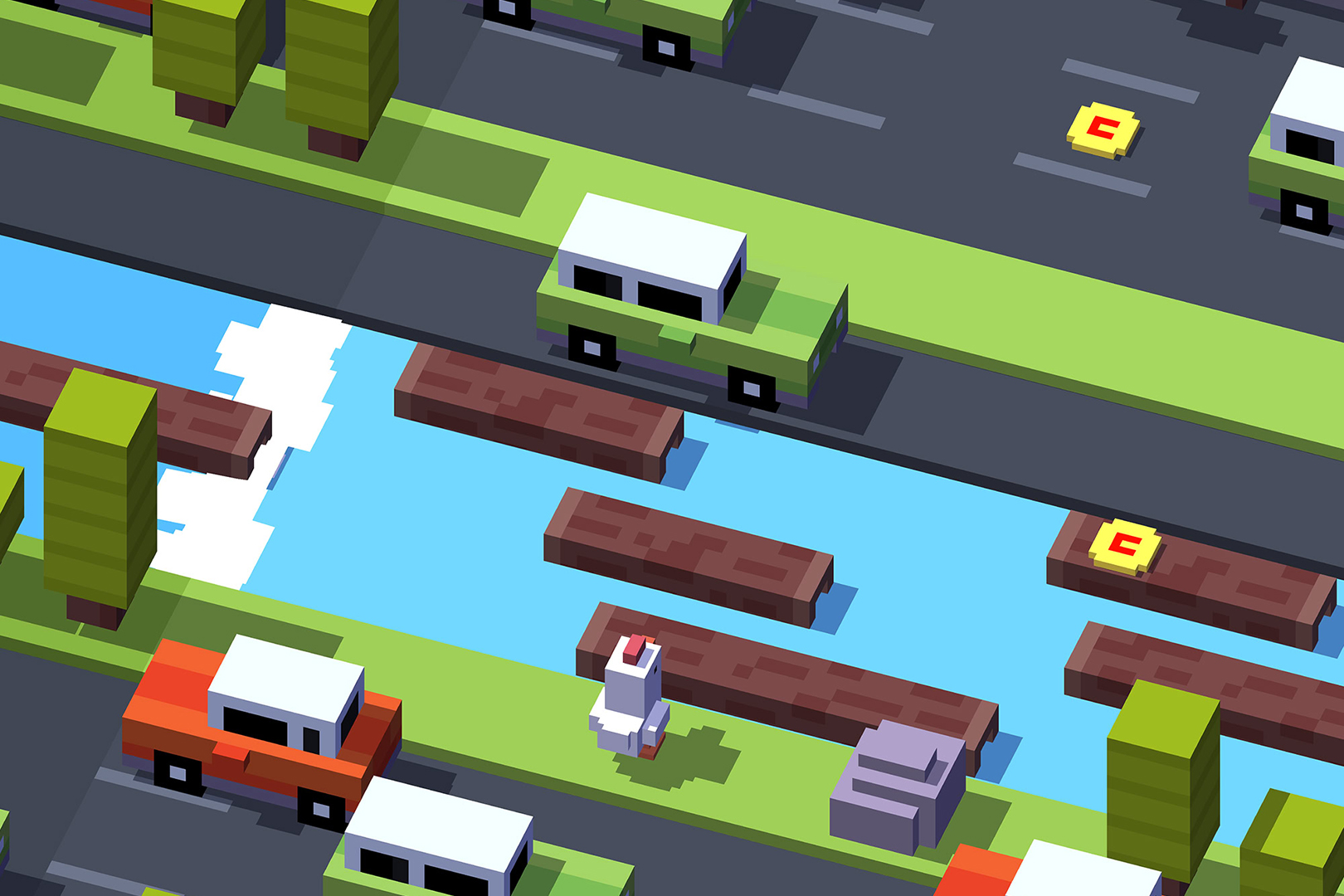 Источник: видеоигра Crossy Road