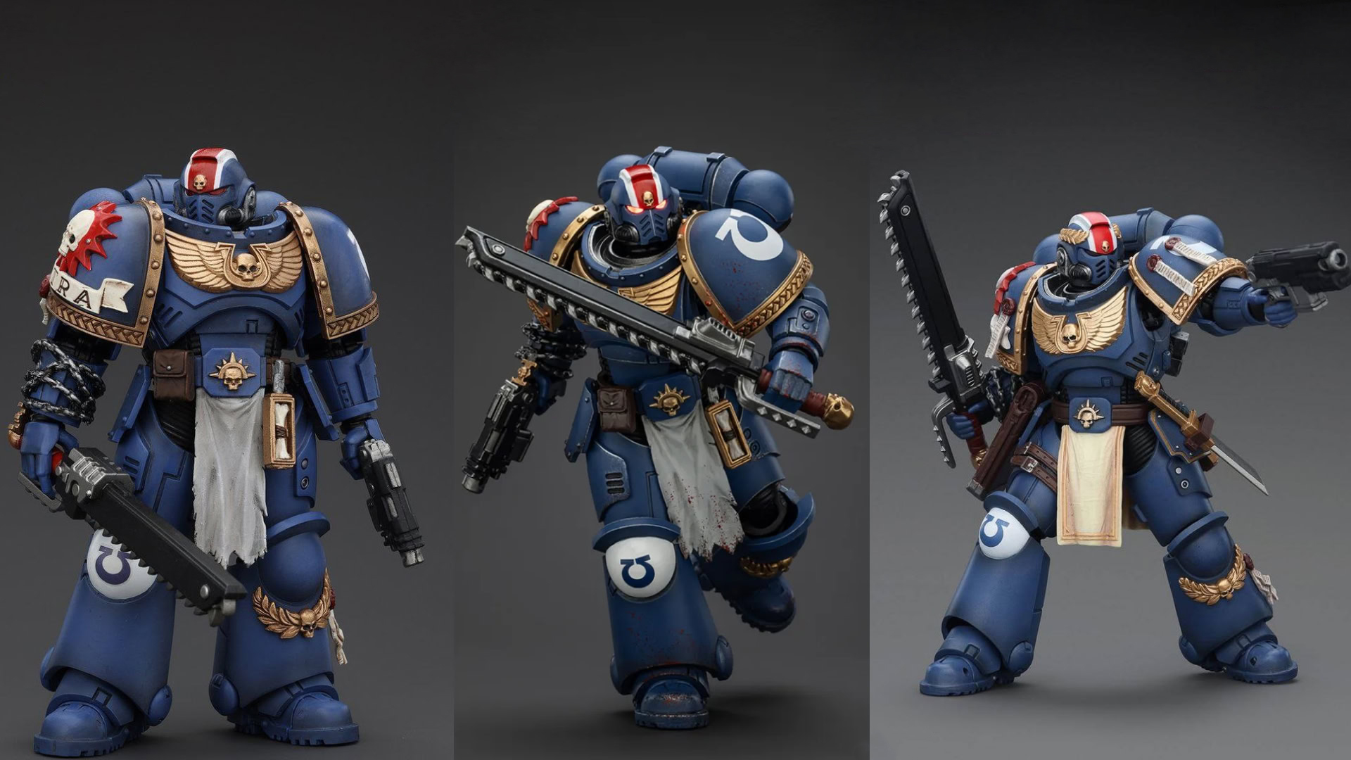 Три исполнения лейтенанта Тита китайской фирмой JoyToy.

Источник: JoyToy