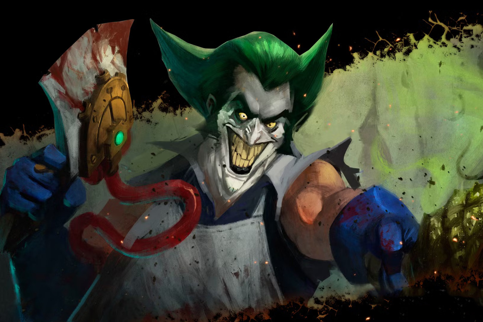 Пудж-Джокер? Дайте три.
Источник: видеоигра Infinite Crisis