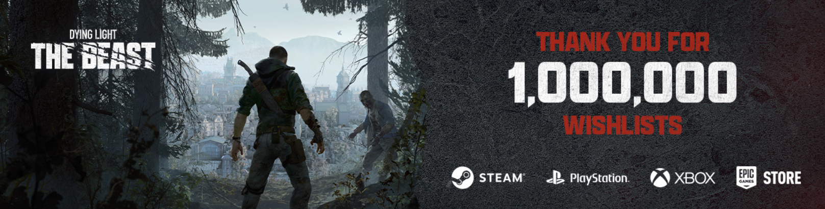 Dying Light The Beast поставила рекорд серии после миллиона добавлений в список желаемого - изображение 1 Dying Light The Beast поставила рекорд серии после миллиона добавлений в список желаемого - фото 1