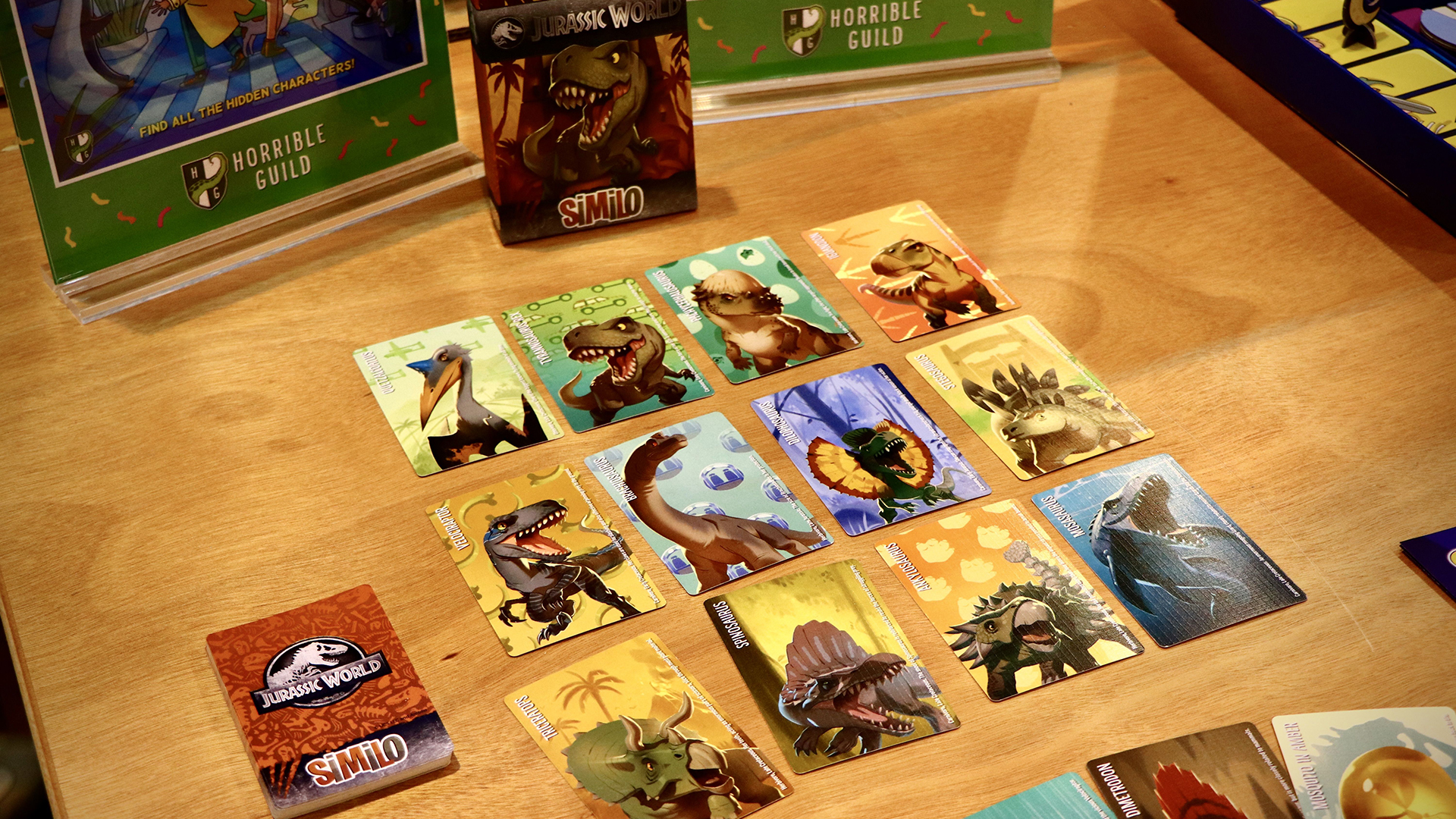 Компоненты настольной игры «Similo: Jurassic World»

Источник: BoardGameGeek