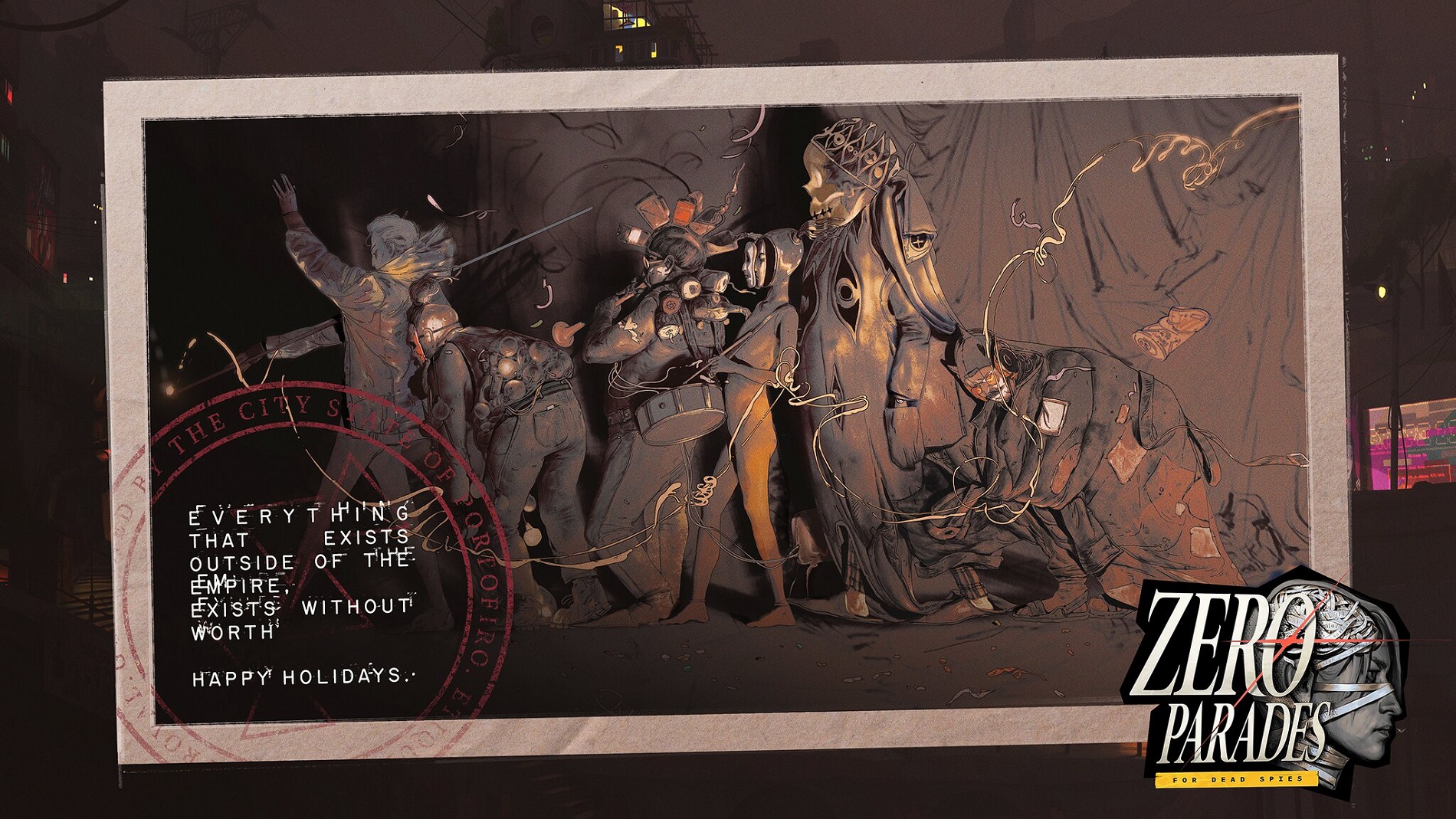 Герои Expedition 33, Atomic Heart и других игр красуются на открытках к Новому году - фото 6