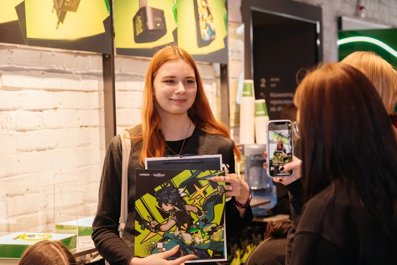 Энергия игры: как прошла презентация UGREEN x Genshin Impact в Москве - изображение 3 Энергия игры: как прошла презентация UGREEN x Genshin Impact в Москве - фото 3