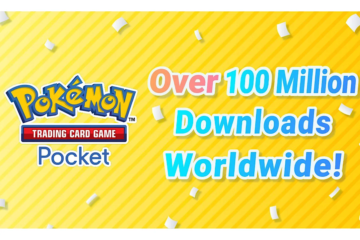  Pokemon TCG Pocket достигла отметки в 100 миллионов загрузок.

