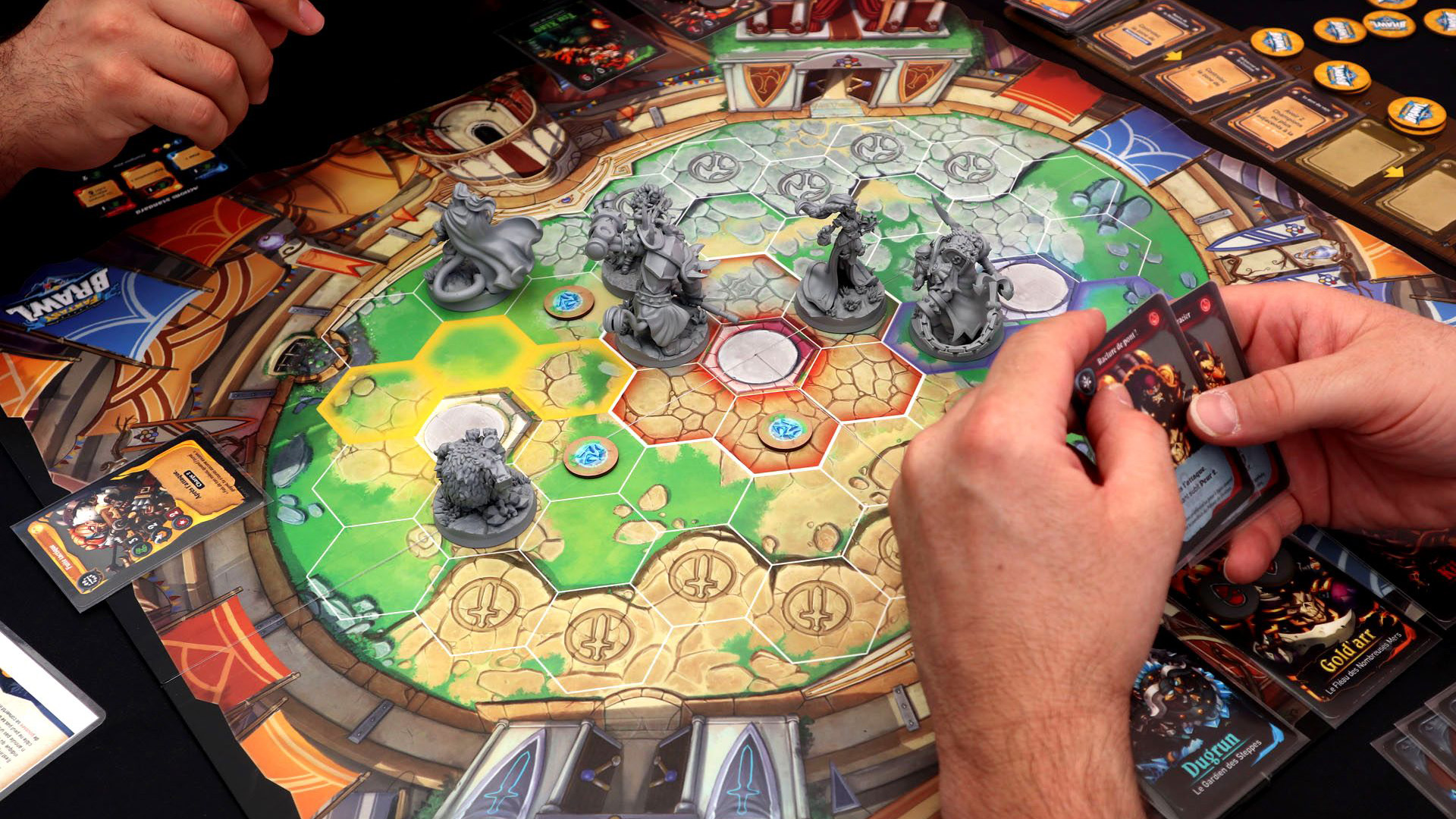 Настольная игра «Схватка в стиле фэнтези».

Источник: BoardGameGeek