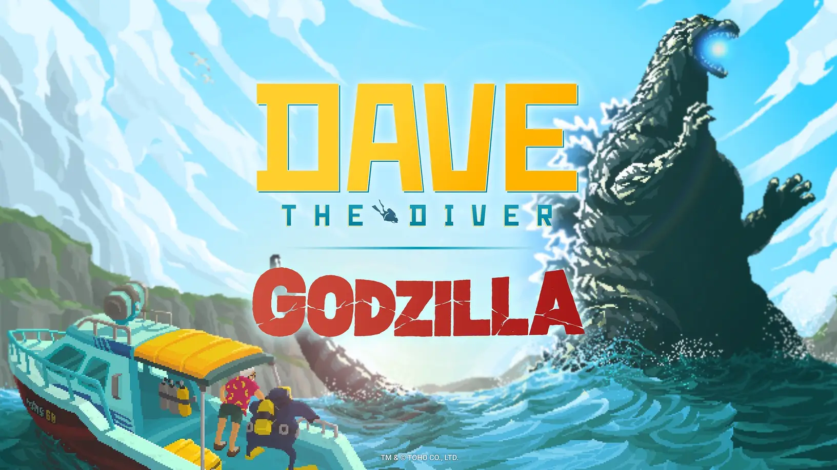 Годзилла прибудет в водолазное приключение Dave the Diver уже 23 мая - изображение 1 Годзилла прибудет в водолазное приключение Dave the Diver уже 23 мая - фото 1