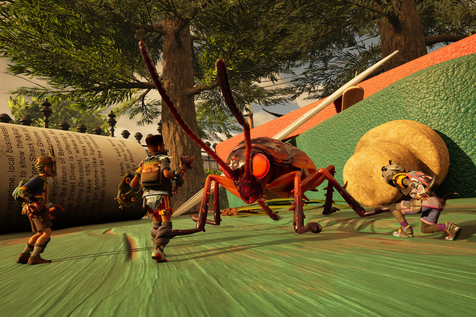 Игроки смогут стать танками, ассасинами, заклинателями и так далее.
Источник: видеоигра Grounded 2