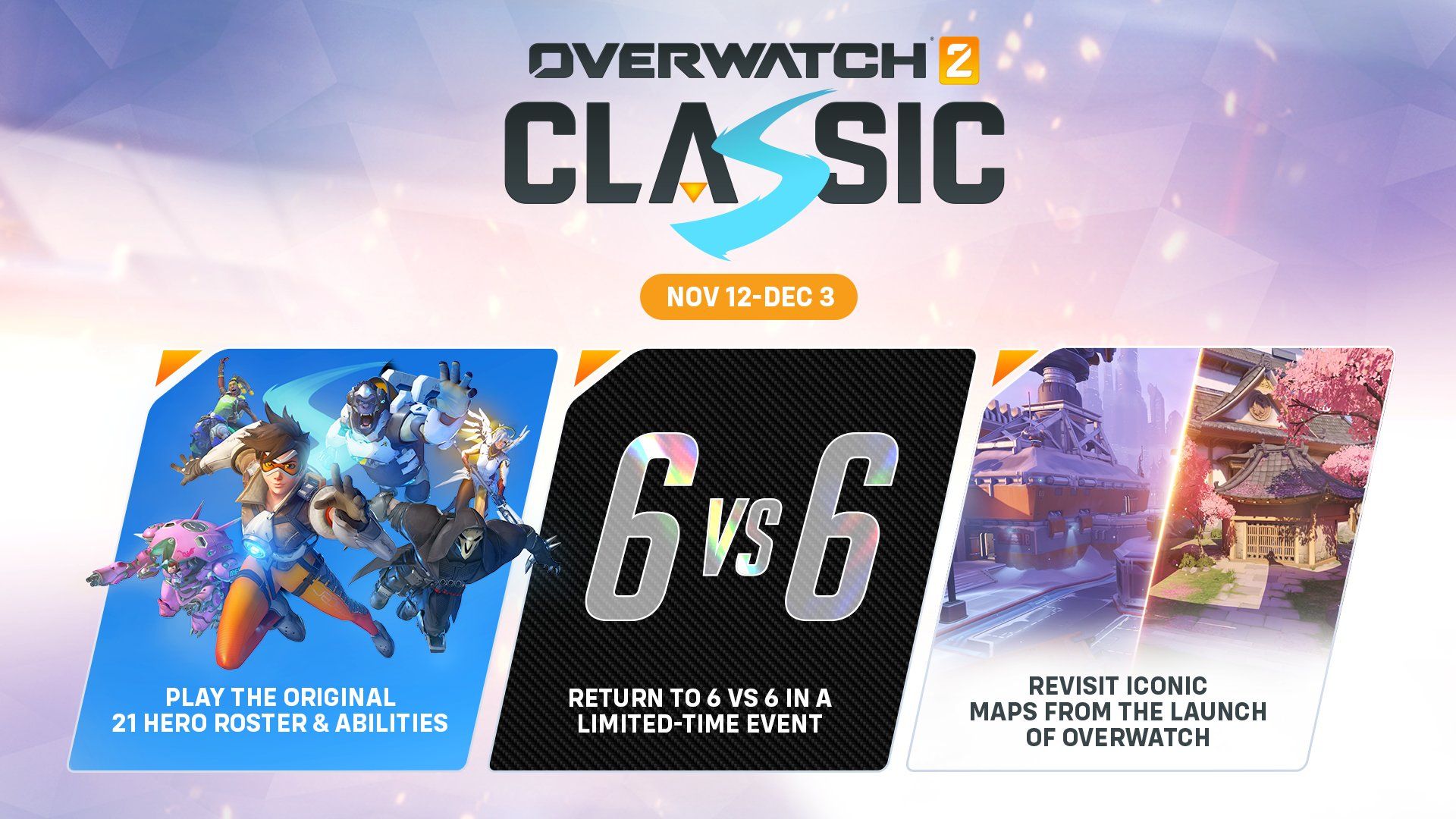 Blizzard запускает ностальгический фестиваль Overwatch: Classic - изображение 1 Blizzard запускает ностальгический фестиваль Overwatch: Classic - фото 1