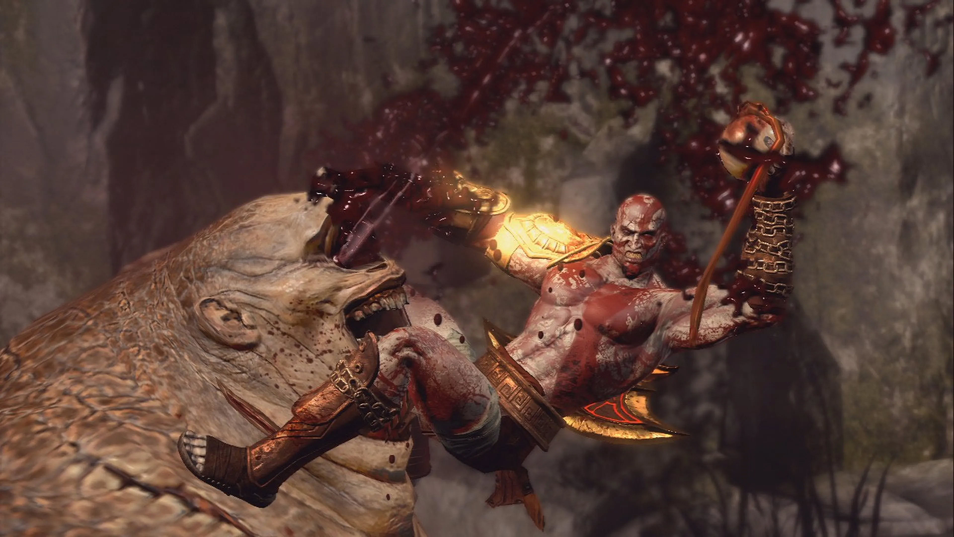 В God of War такие боссы нужны только чтобы позировать с ними на камеру.