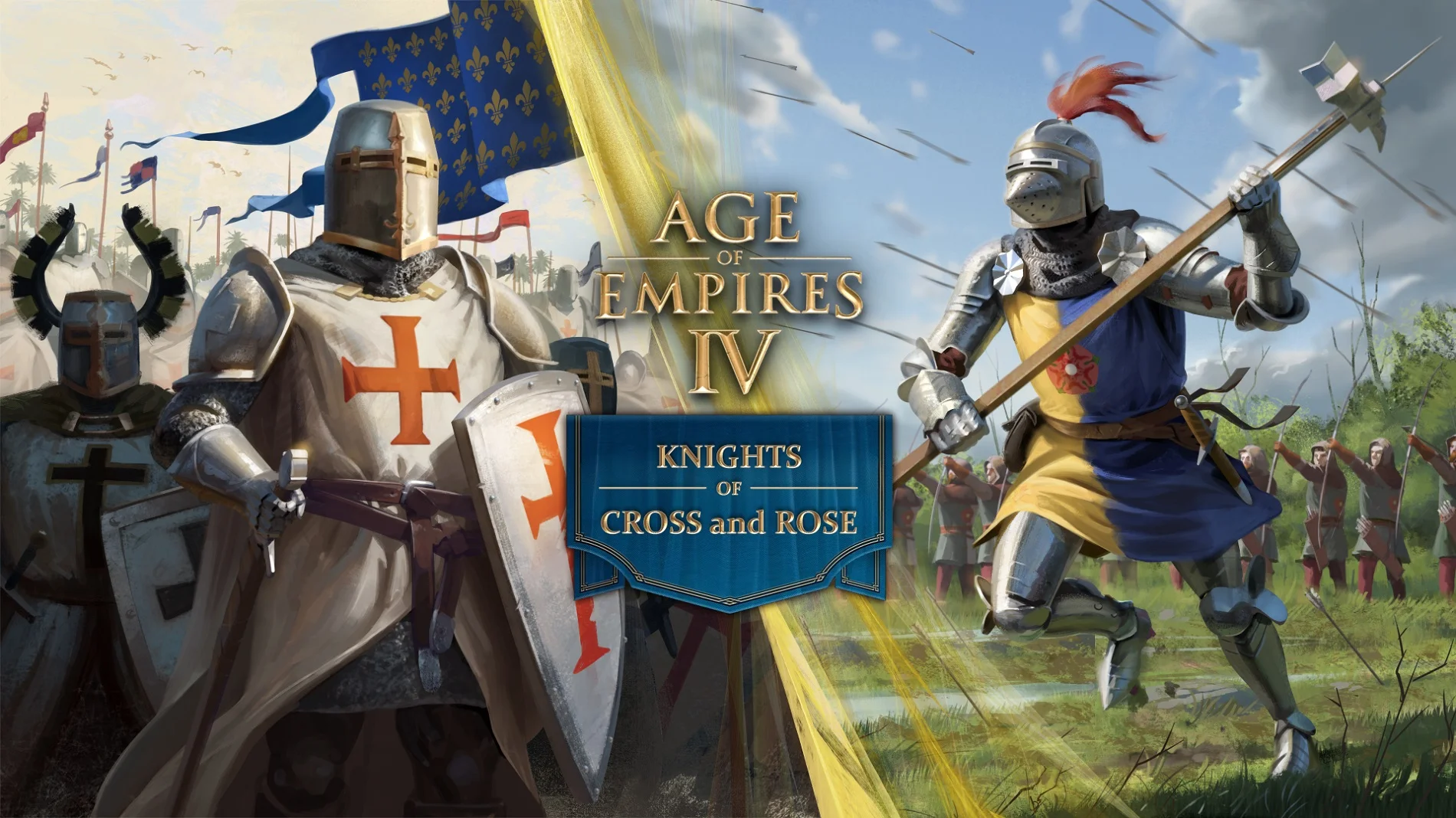  Age of Empires 4 получит дополнение «Рыцари креста и розы» с двумя армиями, вдохновленными историей.
