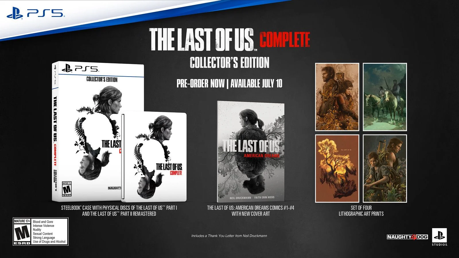 На PlayStation 5 вышло «полное собрание» The Last of Us — версия Complete - изображение 1 На PlayStation 5 вышло «полное собрание» The Last of Us — версия Complete - фото 1