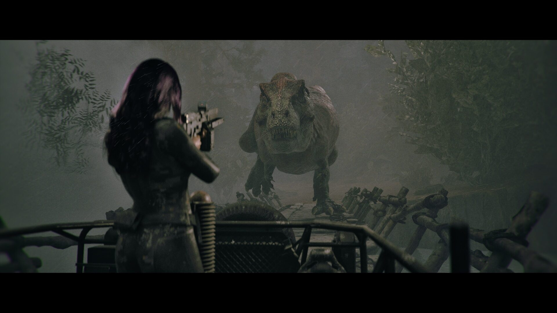 Зрение тираннозавра было бинокулярным и превосходило по остроте зрение современного орла.

Источник: видеоигра Code Violet