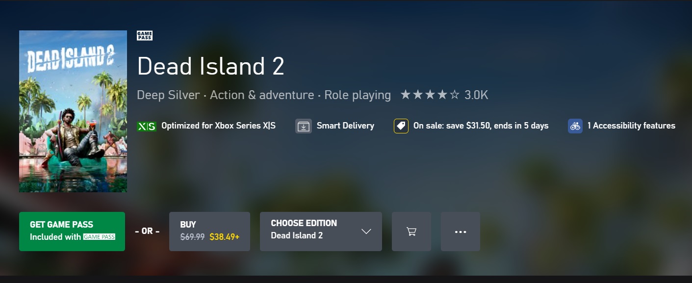 Зомби-экшен Dead Island 2 неожиданно добавили в Xbox Game Pass - изображение 1 Зомби-экшен Dead Island 2 неожиданно добавили в Xbox Game Pass - фото 1